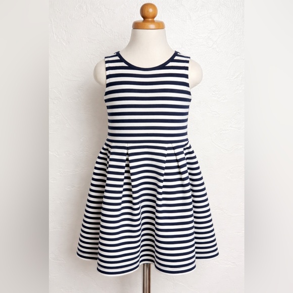 Polo Ralph Lauren Other - Polo by Ralph Lauren GIRLS Navy and White Striped Dress